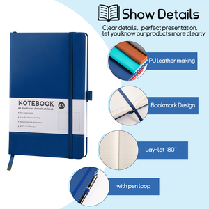2025 New Model Pu Leather <strong>Notebook</strong> School <strong>Custom</strong> logo <strong>Notebooks</strong> A5 Hardcover Wholesale <strong>Notebooks</strong> for Students - Product Image 5