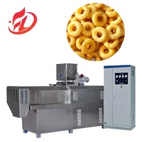 Extrudeuse de snacks soufflés en acier inoxydable pour maïs et riz, petite machine de fabrication de maïs soufflé à petite échelle 100-150 kg/h