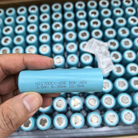 Batteries cylindriques lithium-ion haute capacité 3,5 V 21700 65E, batterie rechargeable au lithium pour batterie externe