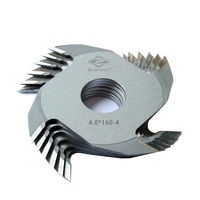 Bushwalk presisi tinggi 4-Blade pemotong sendi jari alat pertukangan untuk pemotongan kayu 4. 2x160-4 karton udara ODM OEM dapat disesuaikan