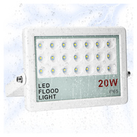 Projecteurs KCD Capteur de mouvement marin portable en aluminium Lumens élevés Sécurité extérieure ultra-mince 20w IP66 LED Projecteur 12 Volt