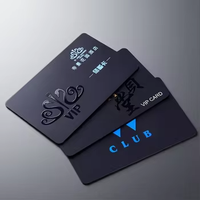 Hot Selling Custom Printing PVC 13.56MHz Black UV NFC RFID N216/215/213 Business Card Access Control Waterproof