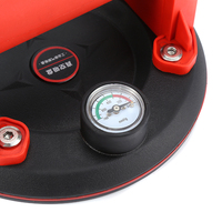Haute qualité 8 pouces industriel manuel aspirateur élévateur ventouses carrelage verre outil 220KG OEM/ODM avec manomètre
