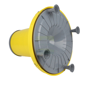 Comedero Colgante para Aves <span class=keywords><strong>de</strong></span> <span class=keywords><strong>Corral</strong></span> <span class=keywords><strong>de</strong></span> 22L, Amarillo - Comedero <span class=keywords><strong>de</strong></span> Plástico para Pollos, Gallinas y Patos - Product Image 5