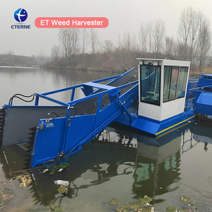 Fabricants de récolteuse de <span class=keywords><strong>roseaux</strong></span> écumoire de lentilles d'eau Machine de récolte de jacinthe d'eau pour couper <span class=keywords><strong>les</strong></span> mauvaises herbes dans la rivière et le <span class=keywords><strong>lac</strong></span> - Product Image 4