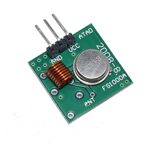 <b>RF</b> <b>wireless</b> receiver transmitter <b>module</b> board super regeneration 433MHZ DC5V (ASK /OOK) 1 - Product Image 3