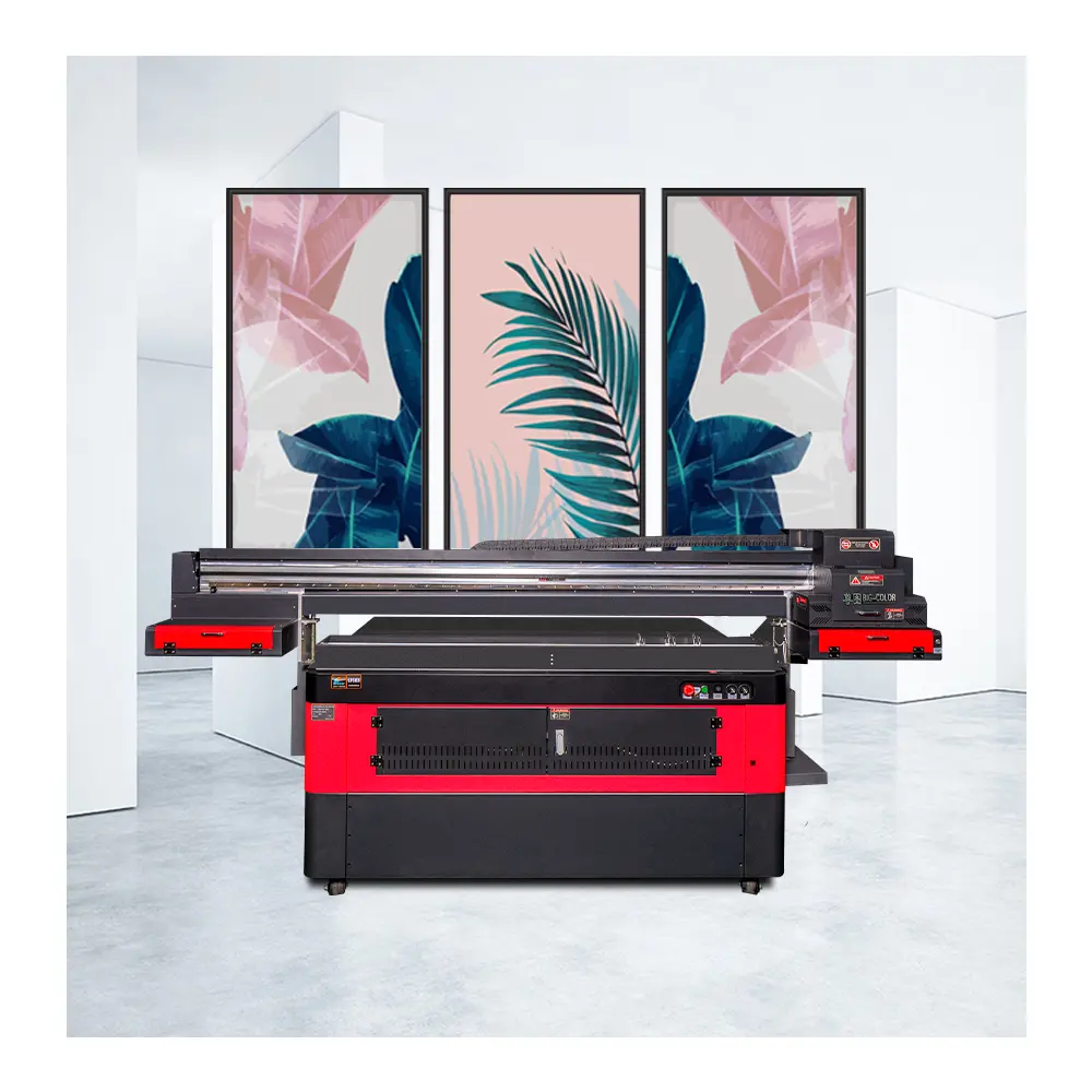 Flatbed Uv Printer 1610 Uv Digitale Drukmachine Uv Led Flabted Inkjet Printer