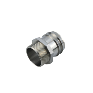 CNC tùy chỉnh gia công dịch vụ thép không gỉ nhôm hợp kim đồng thau bên ngoài chủ đề nhanh chóng khớp nối chính xác các bộ phận chuyển - Product Image 6