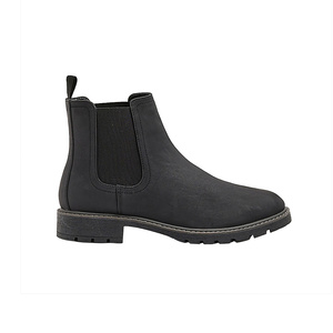 Stivali da <span class=keywords><strong>donna</strong></span> invernali alla caviglia Slip on in pelle marrone elegante di nuovo Design all'ingrosso - Product Image 5