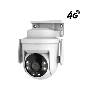 Caméra de surveillance sans fil 4G avec carte SIM 3MP HD, vision nocturne couleur, suivi humanoïde, détection, caméra de sécurité CCTV - Product Image 1