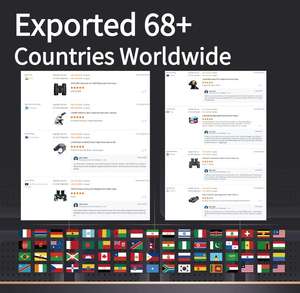 FMC กล้องส่องทางไกลกลางแจ้งขนาดกะทัดรัด10X32: กล้องส่องทางไกลปริซึมหลังคาที่ทนทาน BAK4พับได้ - Product Image 4