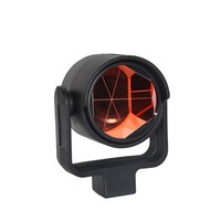 Prisme circulaire de base réflecteur de remplacement Resolute Single Red Topographic GPR111 en métal cuivré pour support de prisme et cible de réflexion pour récepteur total