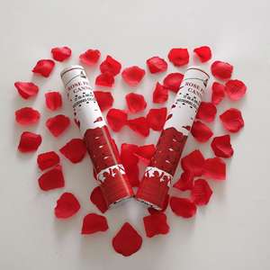 Lanceurs de confettis portables pour célébration festive fournitures de mariage pistolets de salut de pétale de scène de Noël - Product Image 1