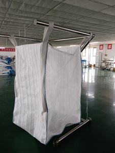 Bolsas Jumbo <span class=keywords><strong>de</strong></span> Plástico PP Tejido Transpirable <span class=keywords><strong>de</strong></span> Grado Alimenticio <span class=keywords><strong>de</strong></span> Alta Calidad Hesheng, 1 Tonelada, IR-18, Factor <span class=keywords><strong>de</strong></span> Seguridad 5:1 - Product Image 4