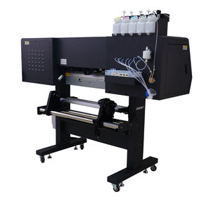 2024 New 60cm 2 I3200 Head Digital Fabric Dtf <b>Printer</b> Printing Machine With Powder Shaker Price for Sale - Product Image 3