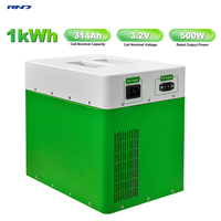 Centrale Électrique Portable 500W 1000Wh Lithium-Ion MPPT avec Panneau Solaire, Générateur à Onde Sinusoïdale Pure, 10000 Cycles, pour Camping, VR et Voyages en Extérieur