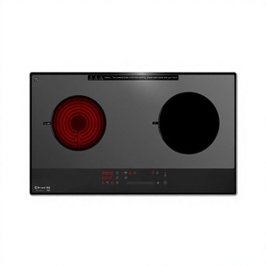 Cuisinière hybride intégrée 4800W, cuisinière intelligente WIFI à induction et infrarouge, haute qualité - Product Image 1