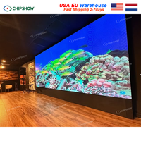 Écran LED d'Intérieur Ultra Fin P2.5 2,5mm 640x480mm, Panneau Mur Vidéo LED Affichage 4K