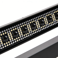 Offre Spéciale : 22 Projecteurs LED RGBW 12W à Effet Matriciel Longue Portée, Barre Lumineuse DMX pour Ambiance Scénique et Discothèque