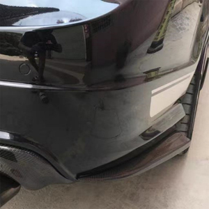 สำหรับ C-Class W204 4 ประตู/2 ประตู ชุดแต่งมุมกันชนหลัง สไตล์คาร์บอนไฟเบอร์แท้ ดิฟฟิวเซอร์หลัง ปี 2007-2014 - Product Image 6