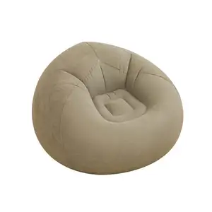 अलग अलग रंग यू के आकार का बाक़ी हुजूम एकल Inflatable सोफे कुर्सी