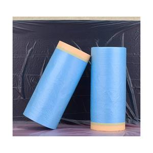 YONGYU Custom Stock Packing Packaging Protective Paint Protection Wrap Wrapping Stretch Plastic Pre-Taped Painter's Masking Film