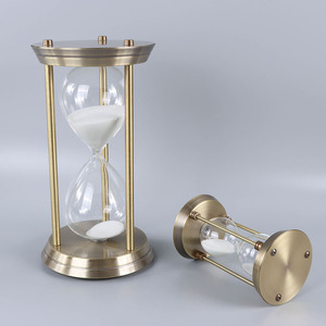 Design moderno Mini metallo clessidra <span class=keywords><strong>Timer</strong></span> ornamenti creativi per la casa di fascia alta e accessori per l'ufficio - Product Image 1