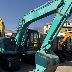 Japanese Original Kobelco SK135 Excavator <b>Second</b> <b>Hand</b> SK135sr 13Ton Medium Excavator 2024 Model 1 Year Engine Motor Pump - Product Image 1