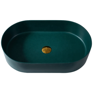 <span class=keywords><strong>Lavabo</strong></span> da <span class=keywords><strong>Bagno</strong></span> per Hotel in Superficie Solida Naturale di Grande Dimensione Forma Ovale Viola - Product Image 5