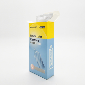 2025 Bestseller <span class=keywords><strong>Ultra</strong></span> dünne Hot Sale Typen Männliches Latex Kondom von China Factory HYNAUT Natur latex Kondom - Product Image 4