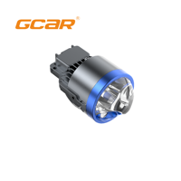 GCAR Phare antibrouillard triple laser F6 de 3 pouces à double faisceau, étanche IP67 avec support d'installation spécial, pièces de rétrofit universelles