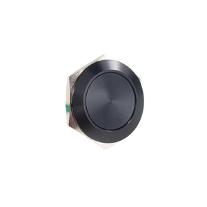 Ultra <b>Thin</b> 12mm 220V Momentary Push Button Switch LED RGB with Stainless Steel IP65 for Electronic Home Appliance 1NO1NC - Product Image 1