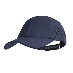Laser-Cut Air Vent ánh sáng thể thao Mũ bóng chày tùy chỉnh BSCI sản xuất độ ẩm Wicking Mũ Chạy cho nam giới poplin đường phố Dot - Product Image 2