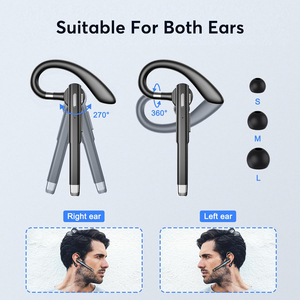 YYK-520 Auricolari Wireless Girevoli per Entrambe le Orecchie, Microfono Integrato, Impermeabili, per Guida e Uso in Ufficio - Product Image 4
