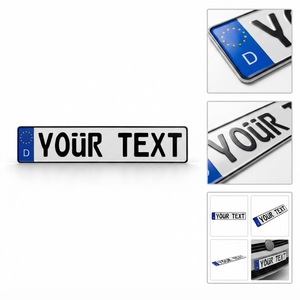 Placa <span class=keywords><strong>de</strong></span> Matrícula Personalizada <span class=keywords><strong>de</strong></span> Fábrica, Placa <span class=keywords><strong>de</strong></span> Número <span class=keywords><strong>de</strong></span> Metal <span class=keywords><strong>de</strong></span> Aluminio Grabada, Bajo MOQ, Souvenir Europeo y Estadounidense, Venta al Por Mayor - Product Image 6