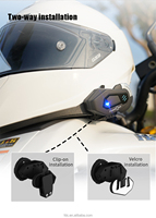 FreedConn T-MAX S Pro Autres accessoires pour moto, communicateur, interphone, connexion téléphone portable, radio FM, casque