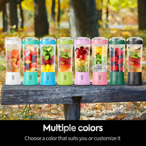 Mixeur portable électrique autonettoyant 500 ml rechargeable par USB, broyeur d'épices, presse-agrumes pour smoothies, voyages en plein air, camping - Product Image 6