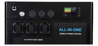 Ensemble complet nouveau 2000W 3000W camping-car Allinone énorme batterie externe dans une boîte générateur maison onduleur et système solaire avec application