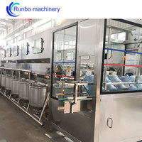 Machine de mise en bouteille automatique électrique de 500 ml en verre et en plastique pour aliments, cosmétiques et boissons, moteur PLC, haute précision, économie d'énergie