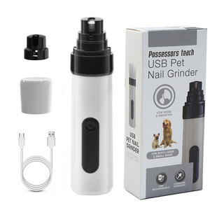 Pulidor de Uñas de Lujo para Mascotas, Venta al por Mayor Personalizada, Seguro, Portátil, Material ABS, Fuente de Alimentación por Carga, Bajo Ruido para Perros y Gatos - Product Image 2