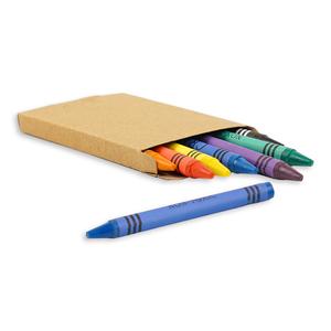 Customized Bulk Children's Painting Wax Crayons Set 12/6colors Diy Graffiti Large Size Durable Coloring Crayons Box For Kids - Product Image 5