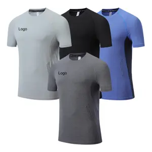 2020 Mode Fitness Sport Akilex auf Lager hochwertige Herren Langarm Compression Base-Layer Running Gym T-Shirt
