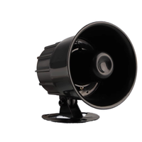Haut-parleur d'alarme antivol DC12V/DC24V, 120 décibels, sirène ABS à activation par alimentation, dispositif d'alarme incendie 220V, haut-parleur pour systèmes de sécurité