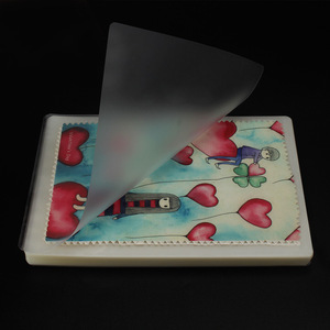 Zhongye 7 Inch 7 Mil Laminating Film Cold PVC Glossy Photo <b>Card</b> <b>Protector</b> 50 Sheets - Product Image 1