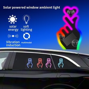 Luz <span class=keywords><strong>LED</strong></span> Solar Multifunción para Coche con Sensor de Luz, Carga USB, Ajuste Universal - Product Image 6