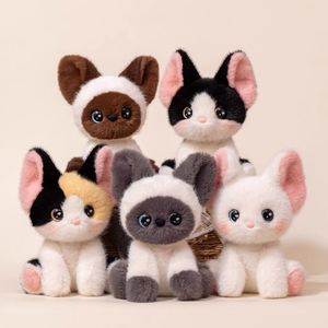Boneka Kucing Plush Ramah Lingkungan Kartun Super Lembut Tinggi 20cm Dapat Disesuaikan Teman Dekoratif Gantungan Kunci Penggunaan di Meja - Product Image 1