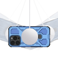 Coque antichoc avec support anneau magnétique pour iPhone 17 Pro Max 16 15 Plus 14 13 – Étui de protection pour téléphone portable