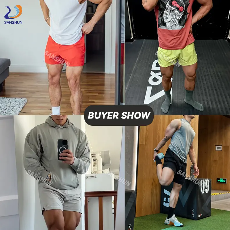 5 pouces Shorts De Hombre Gym Sport personnalisé léger séchage rapide entraînement athlétique entraînement course Gym Shorts hommes