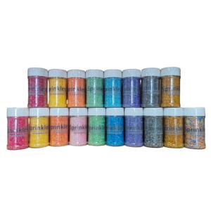 น้ำตาลทรายตกแต่ง<span class=keywords><strong>เค้ก</strong></span>แบบเม็ดหยาบพิเศษ สีรุ้งระยิบระยับ บรรจุขวด PET สำหรับตกแต่ง<span class=keywords><strong>เค้ก</strong></span>และคัพ<span class=keywords><strong>เค้ก</strong></span> ขายส่งจากโรงงาน - Product Image 4