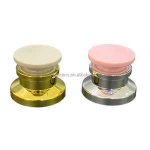 Customizable Chrome Plated Metal Plastic Cap